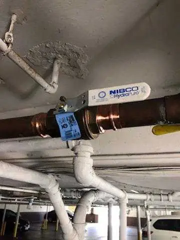 Copper pipe repair and valve work for Water Line Repair in Presidents